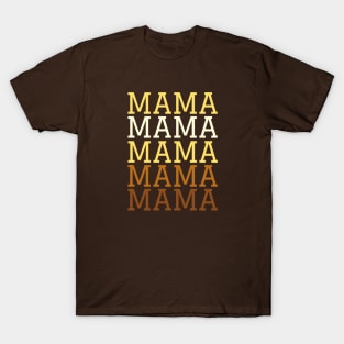 Mama in Yellow Tones T-Shirt